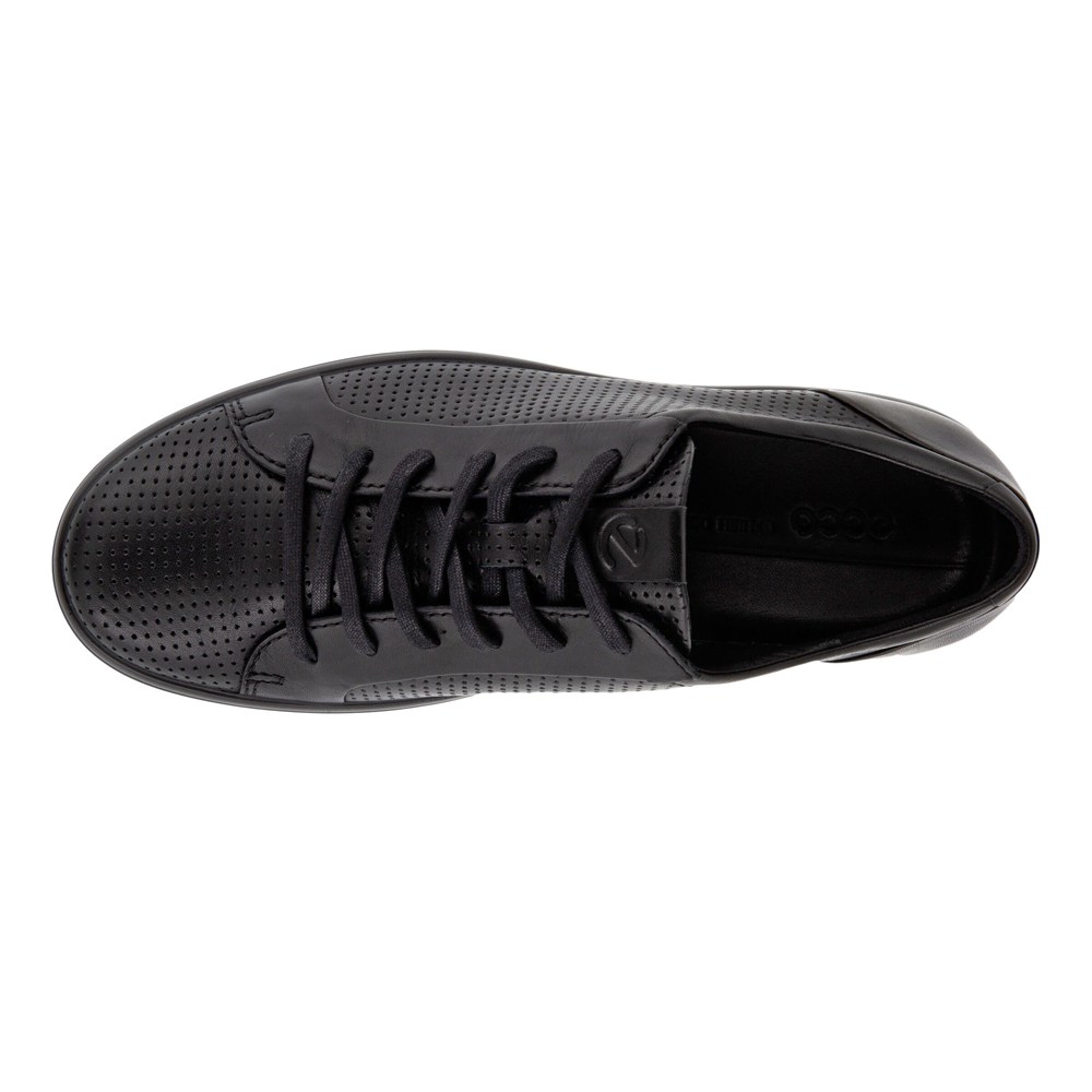 Tenis Hombre - ECCO Soft 7 Laced - Negros - HIX135720